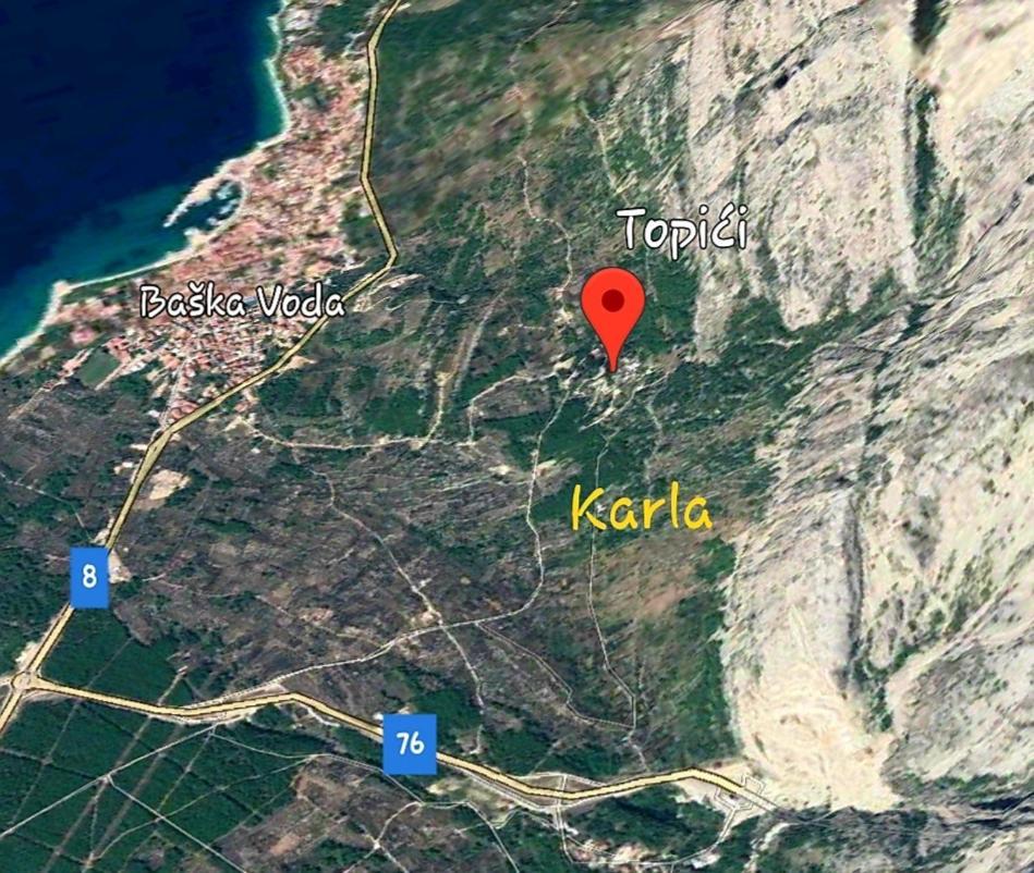 Villa Karla Planinska Kuca Baška Voda Exterior foto